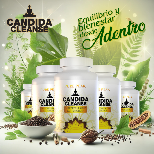 CANDIDA CLEANSE- 60 CAPSULAS DE PODER
