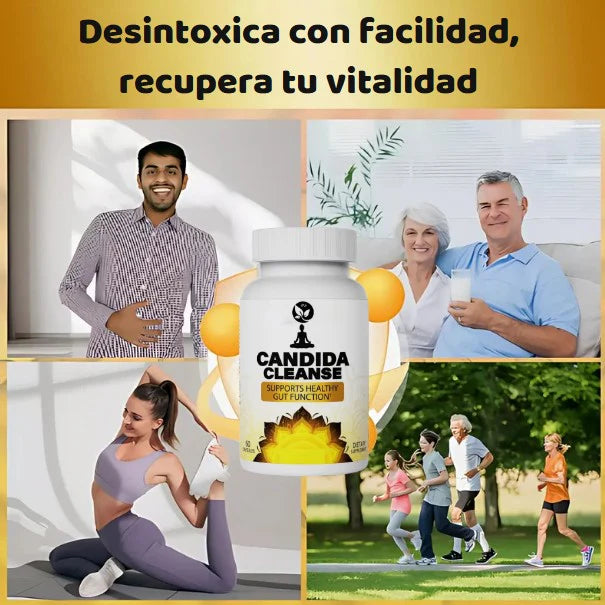 CANDIDA CLEANSE- 60 CAPSULAS DE PODER